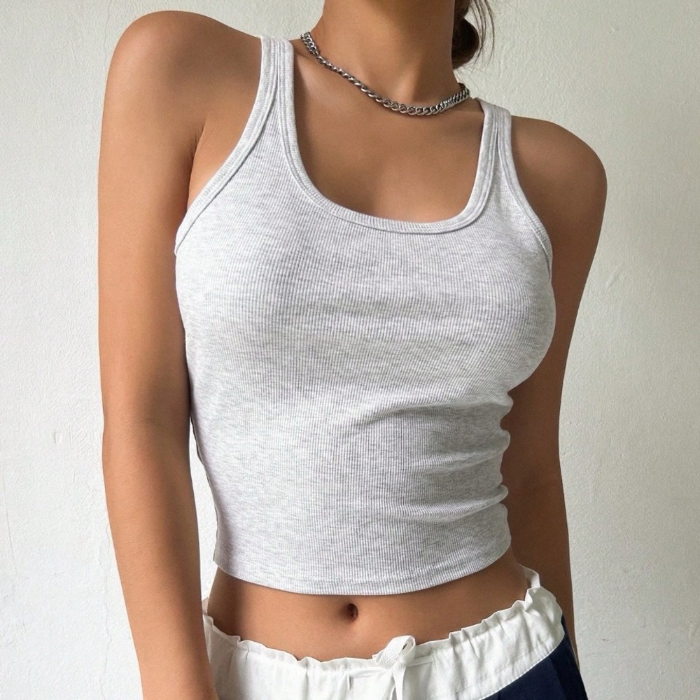 Women's Gray Tank Top